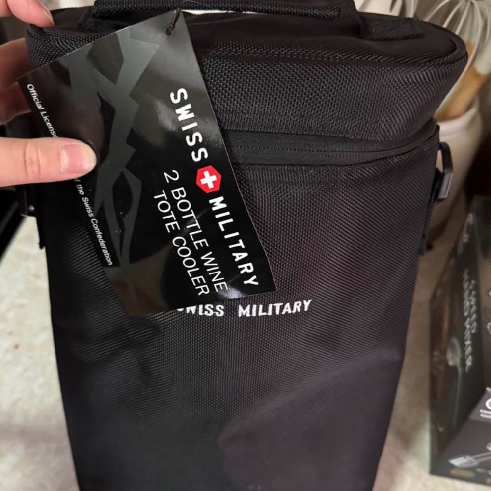 Swiss Military Black Wine Tote